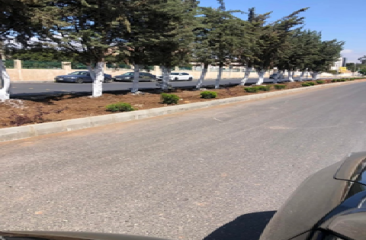 مشروعي فتح وتعبيد وخلطات إسفلتية في مناطق مختلفة ضمن بلديات اربد الكبرى